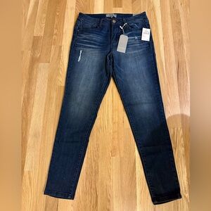 Wit & Wisdom Deep Indigo Skinny Jeans
